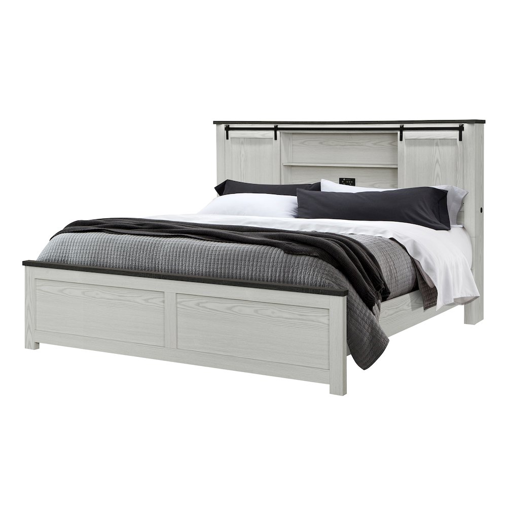 Ava Beige King Bed. Picture 2