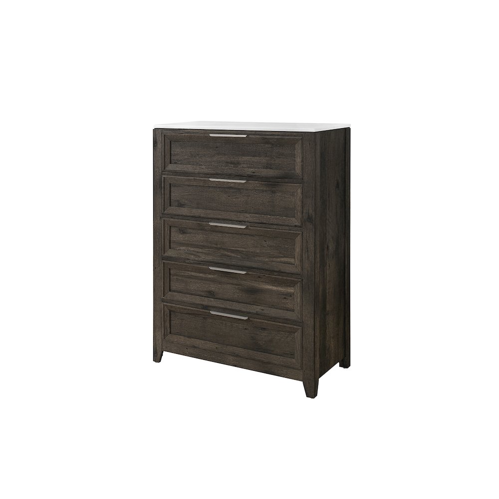 Mariah Dark Brown Chest. Picture 2