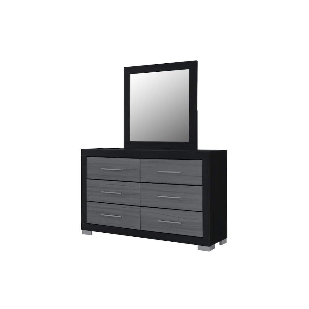 Emma Black/Grey Dresser. Picture 4