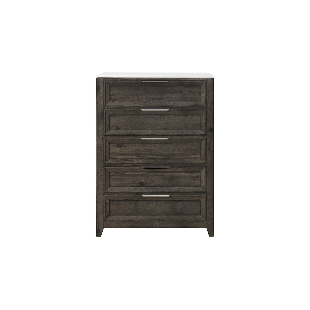 Mariah Dark Brown Chest. Picture 1