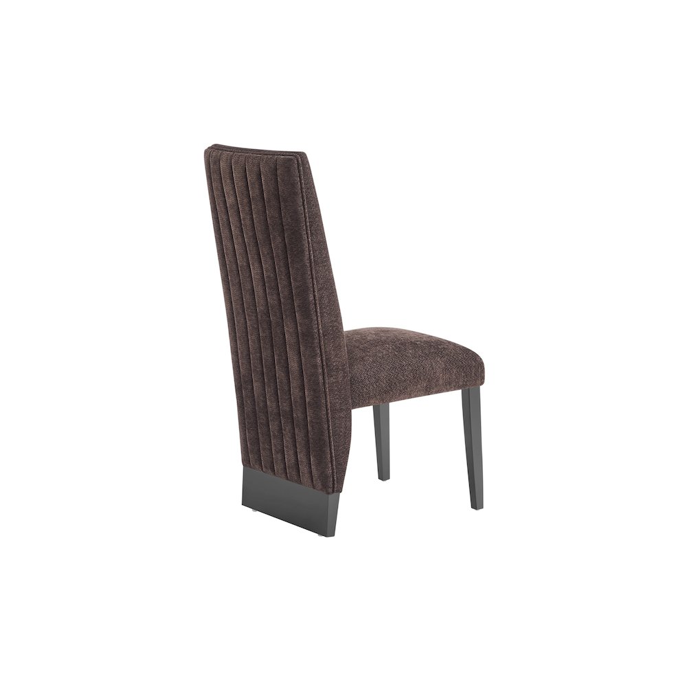 D12 Brown Dining Chair. Picture 4