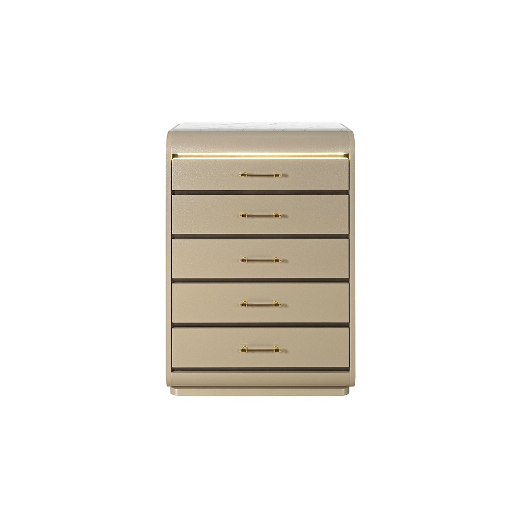 Genesis Gold Chest With Led. Picture 1