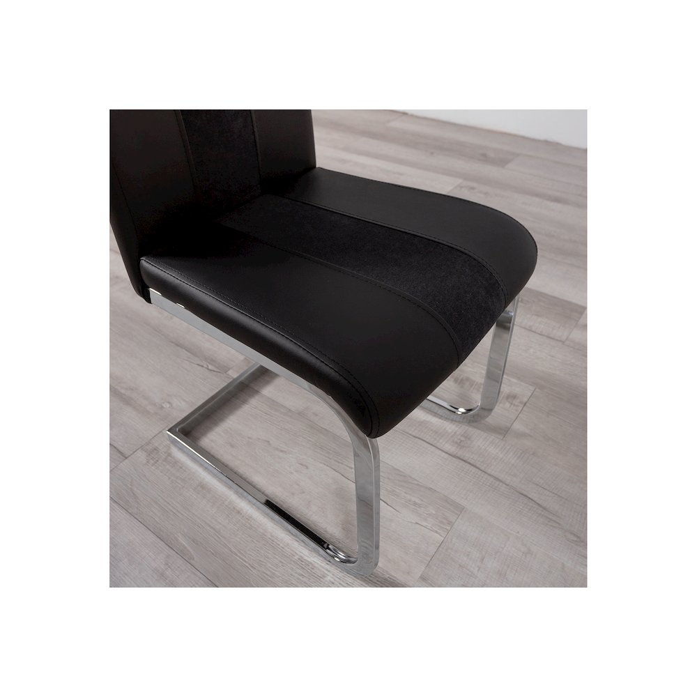 D915 Black Dining Chair. Picture 2