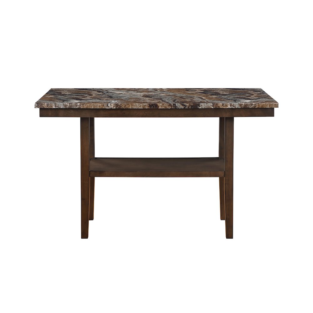 D4355 Brown Bar Table. Picture 1