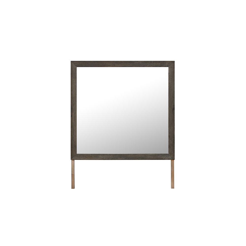 Mariah Dark Brown Mirror. Picture 1