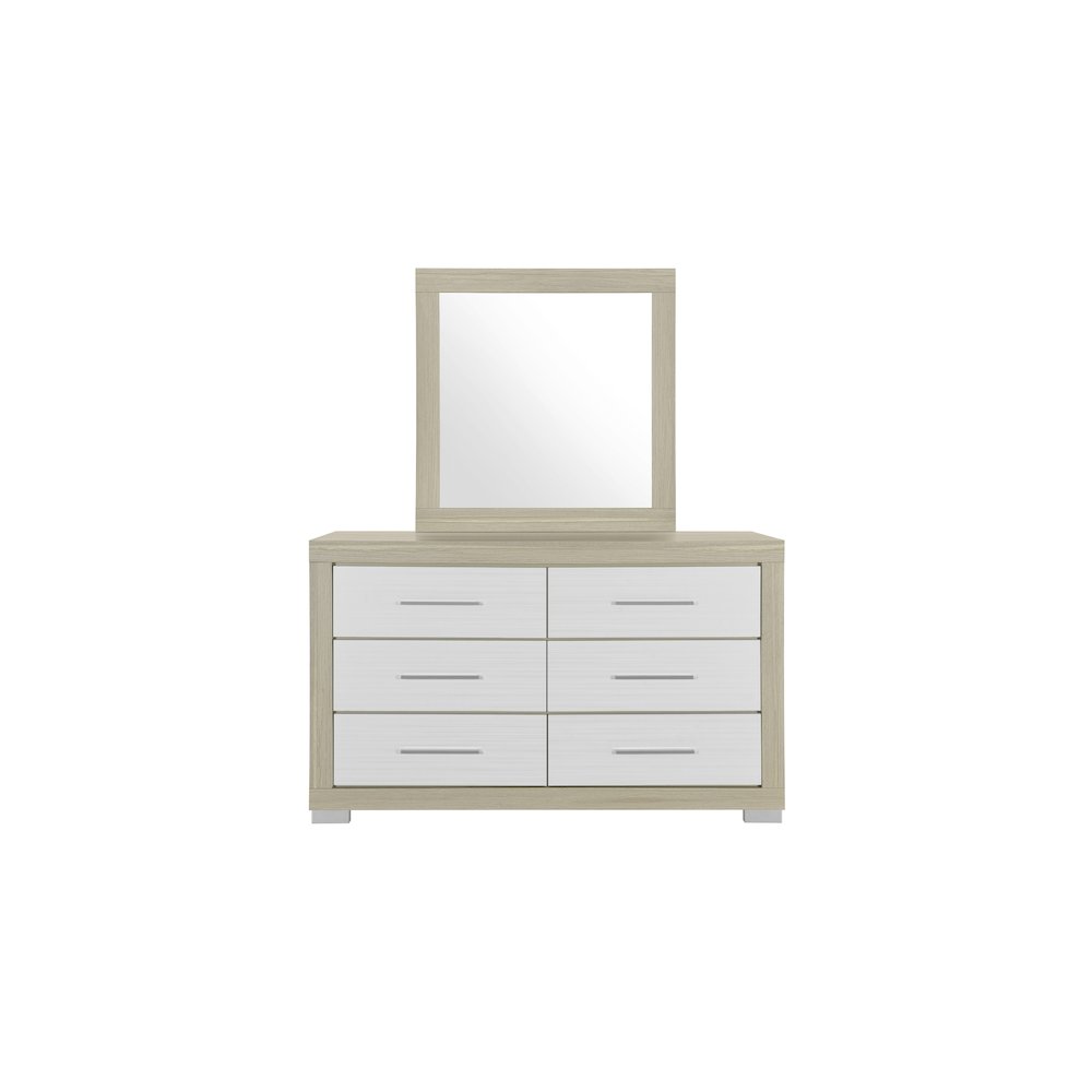 Emma Natural/White Dresser. Picture 3