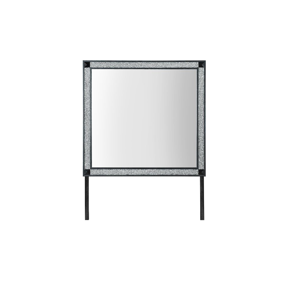 Soleil Charcoal Mirror. Picture 1