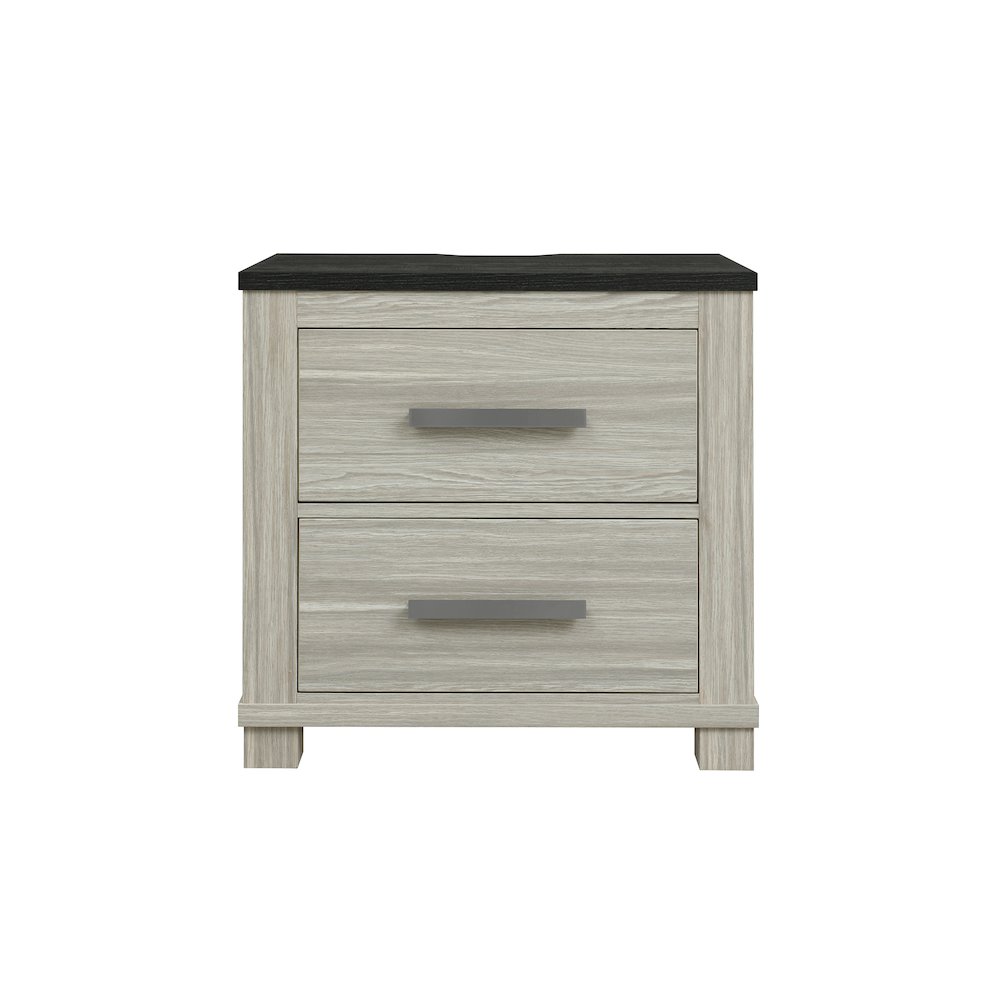 Ashley Brown Nightstand W/Usb & Speaker. Picture 1