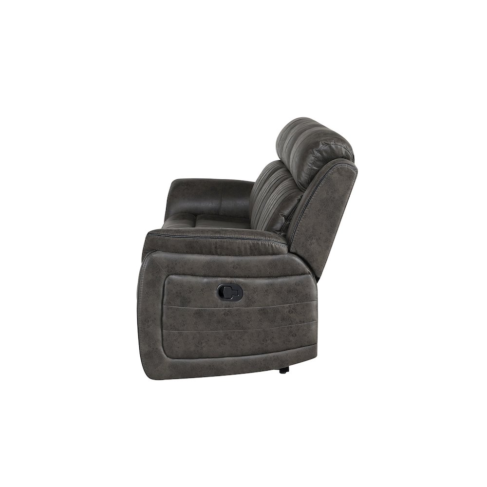 U8517 Grey Reclining Sofa. Picture 3