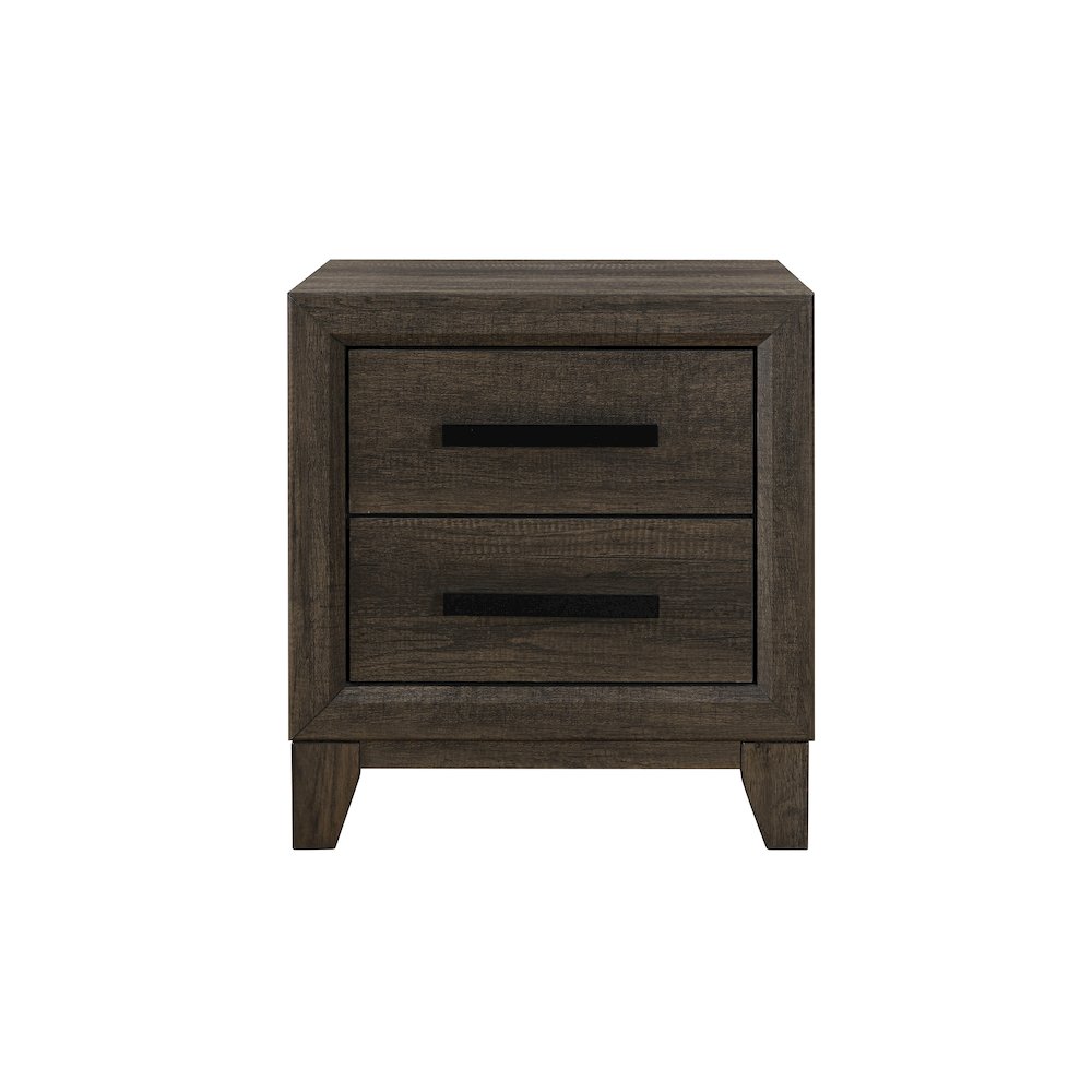 Harmony Brown Nightstand. Picture 1