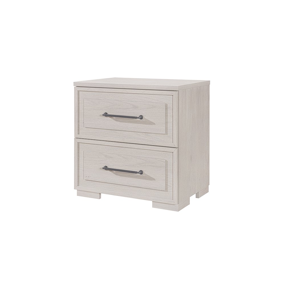 Clara Beige Nightstand. Picture 2