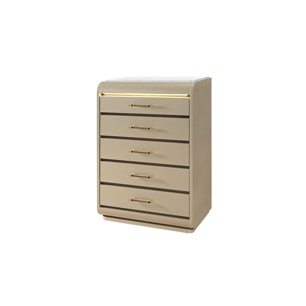 Genesis Gold Chest With Led. Picture 2