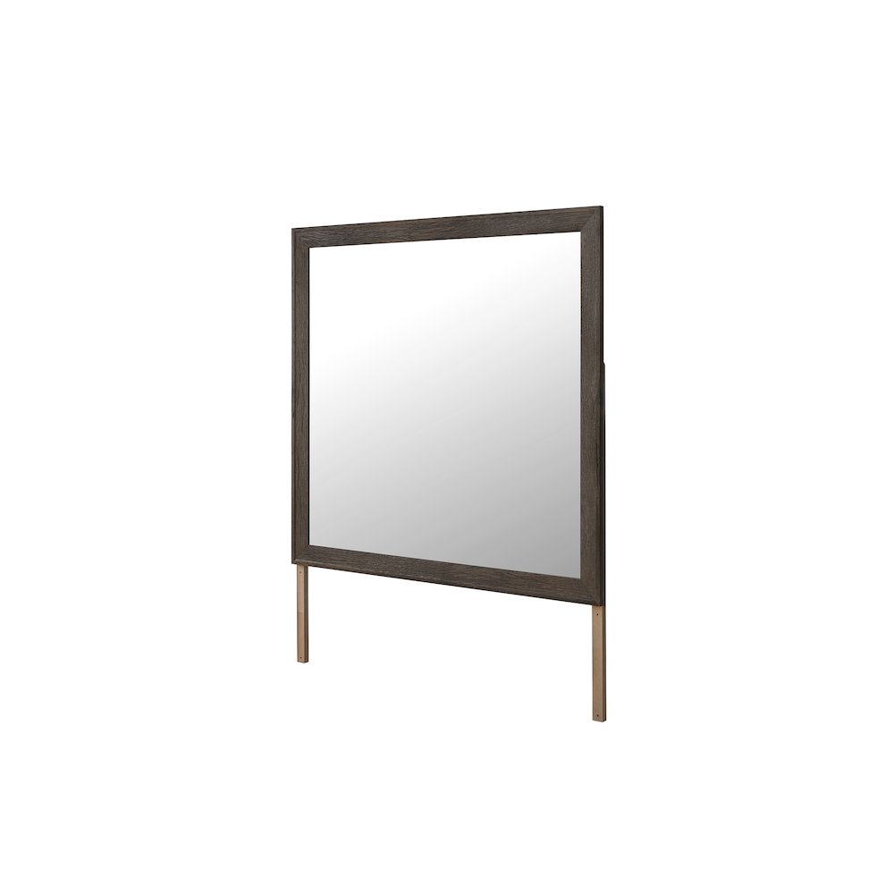 Mariah Dark Brown Mirror. Picture 2
