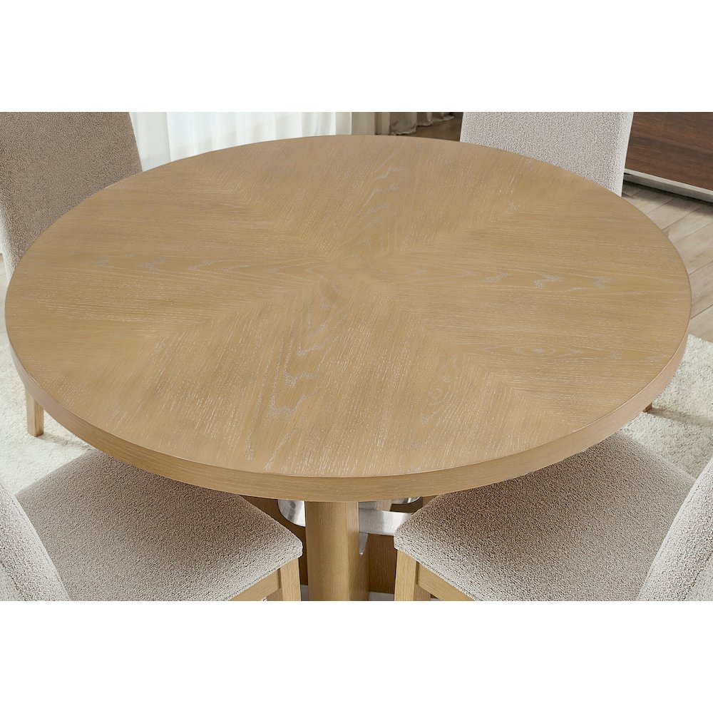 D3124 Natural Dining Table 48". Picture 4
