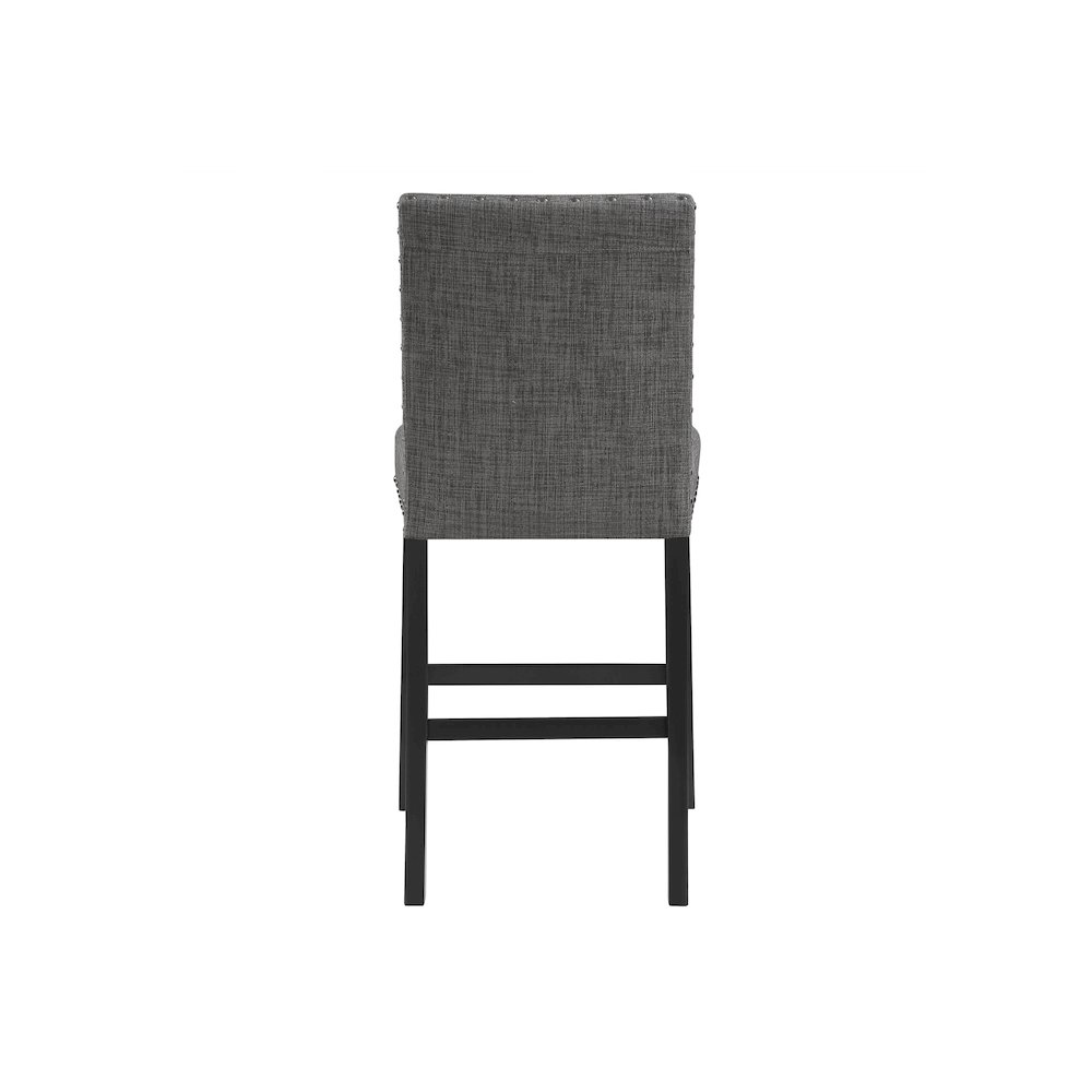 Transitional Bar Stools, Black. Picture 2