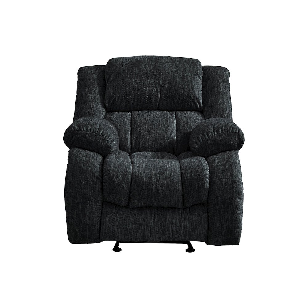 Transitional Glider Recliner, Ebony. Picture 1