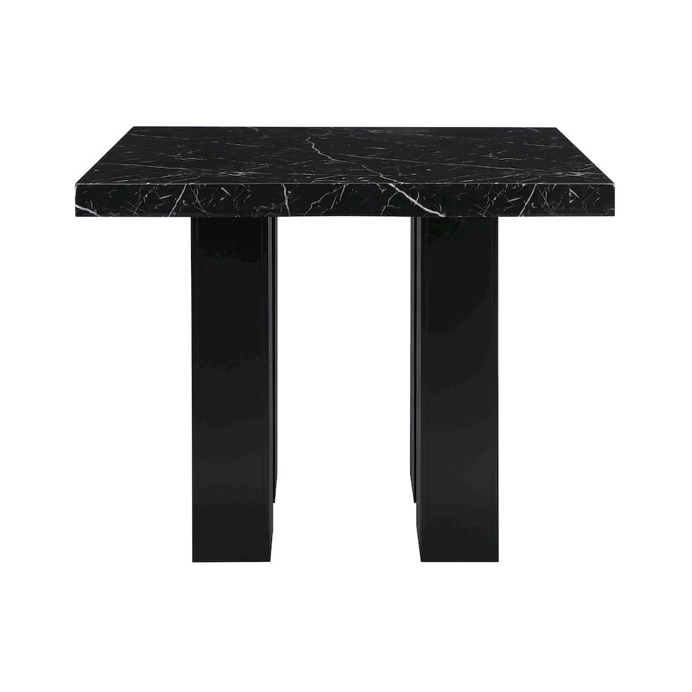 Transitional Bar Table, Black. Picture 1
