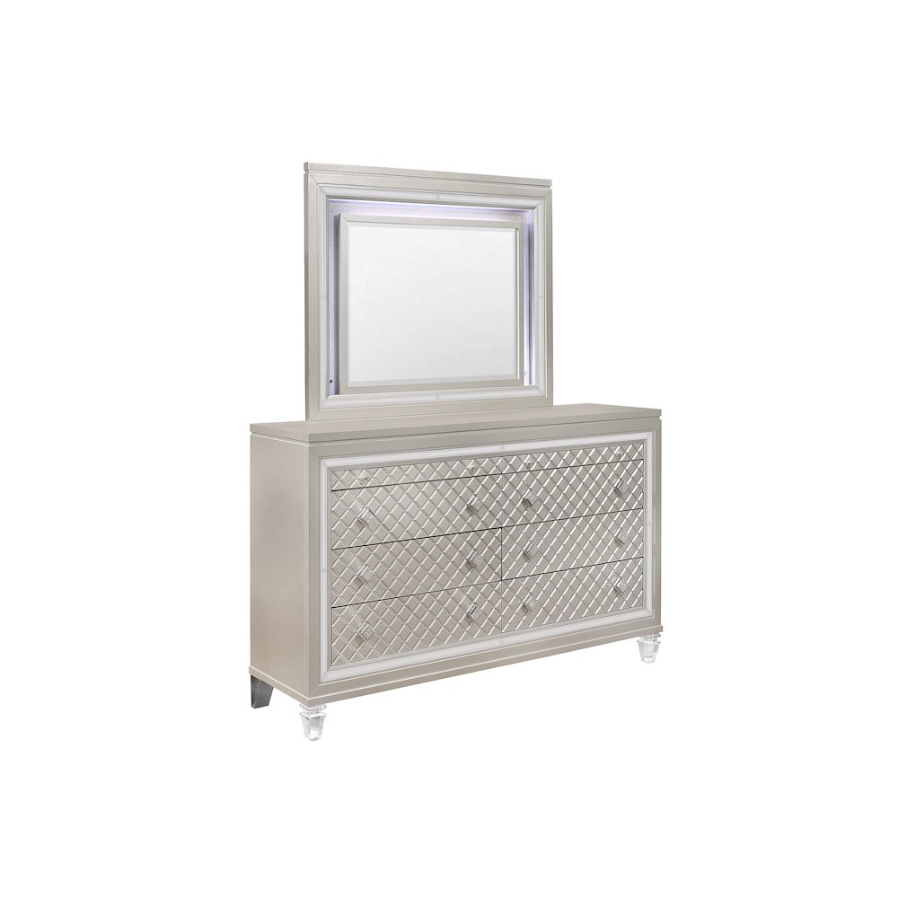 Traditional Glam Paris Champagne Dresser, Champagne. Picture 2