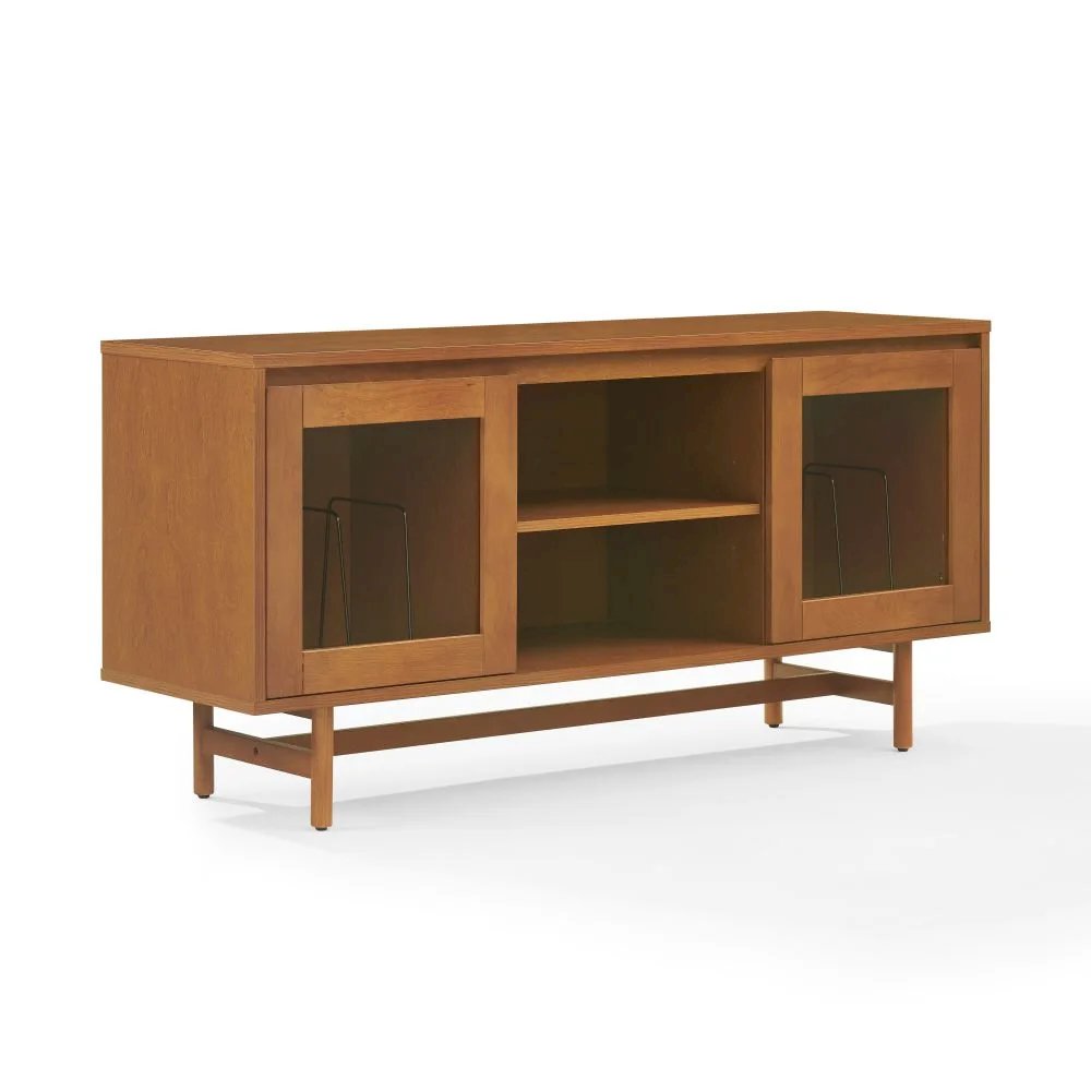 Dempsey Record Player Cabinet With Vinyl Storage. Picture 4