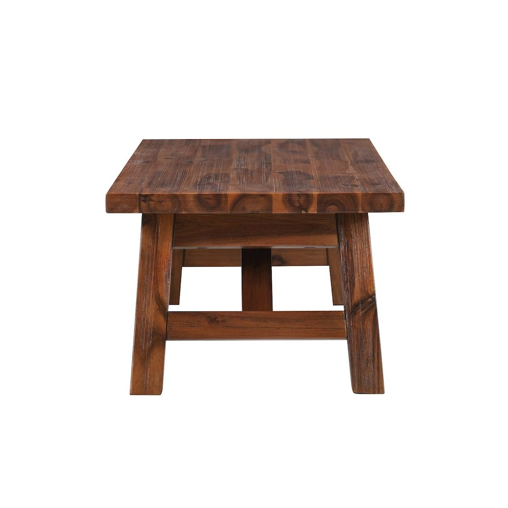 Rasmus Accent Plant Table - Chestnut Wire-Brush Finish. Picture 5