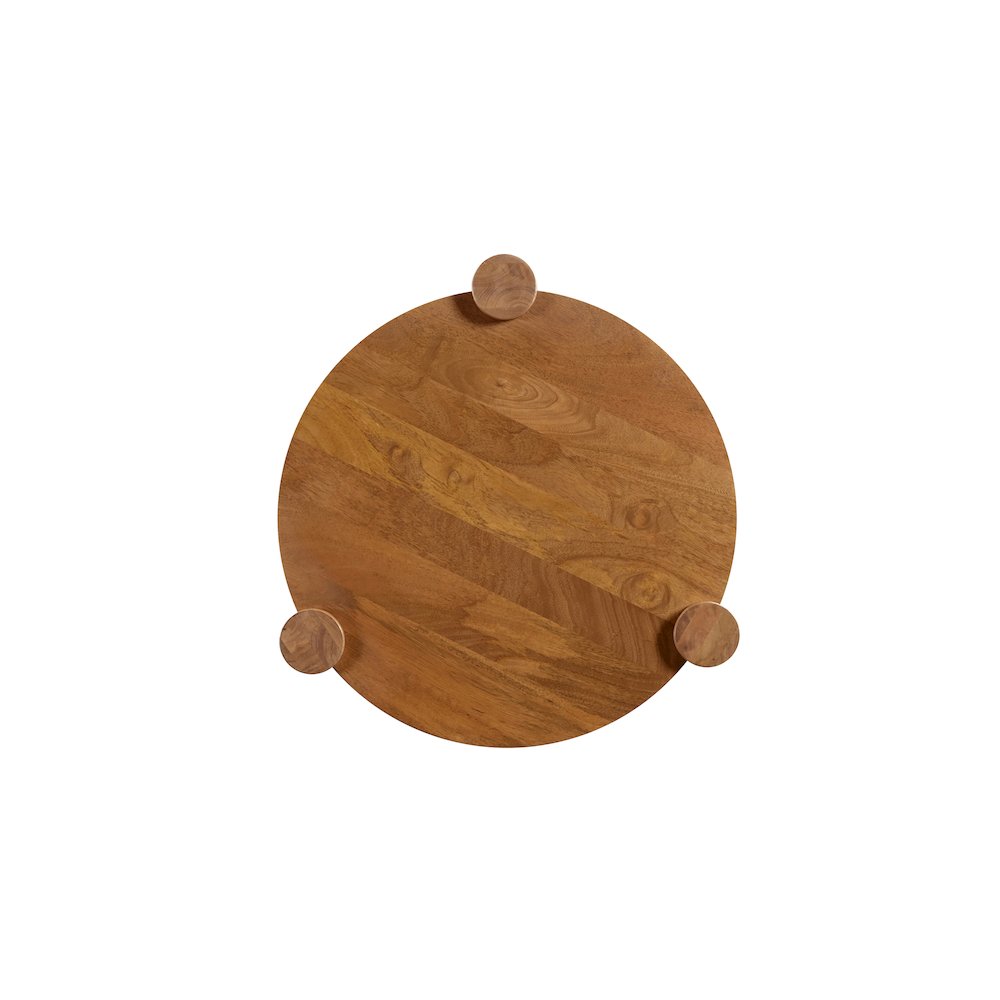 Olsen Accent Table Vintage Brown. Picture 6