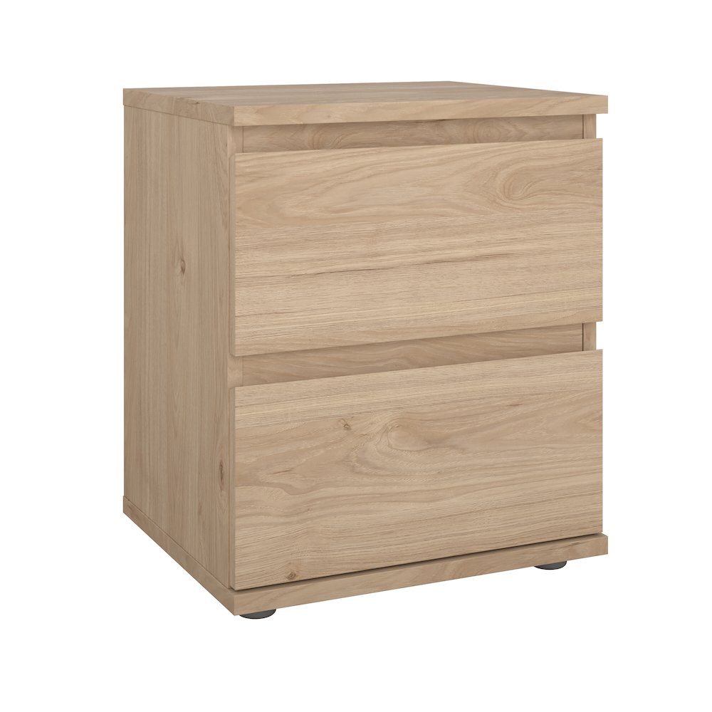 Aurora 2 Drawer Nightstand, Jackson Hickory. Picture 5