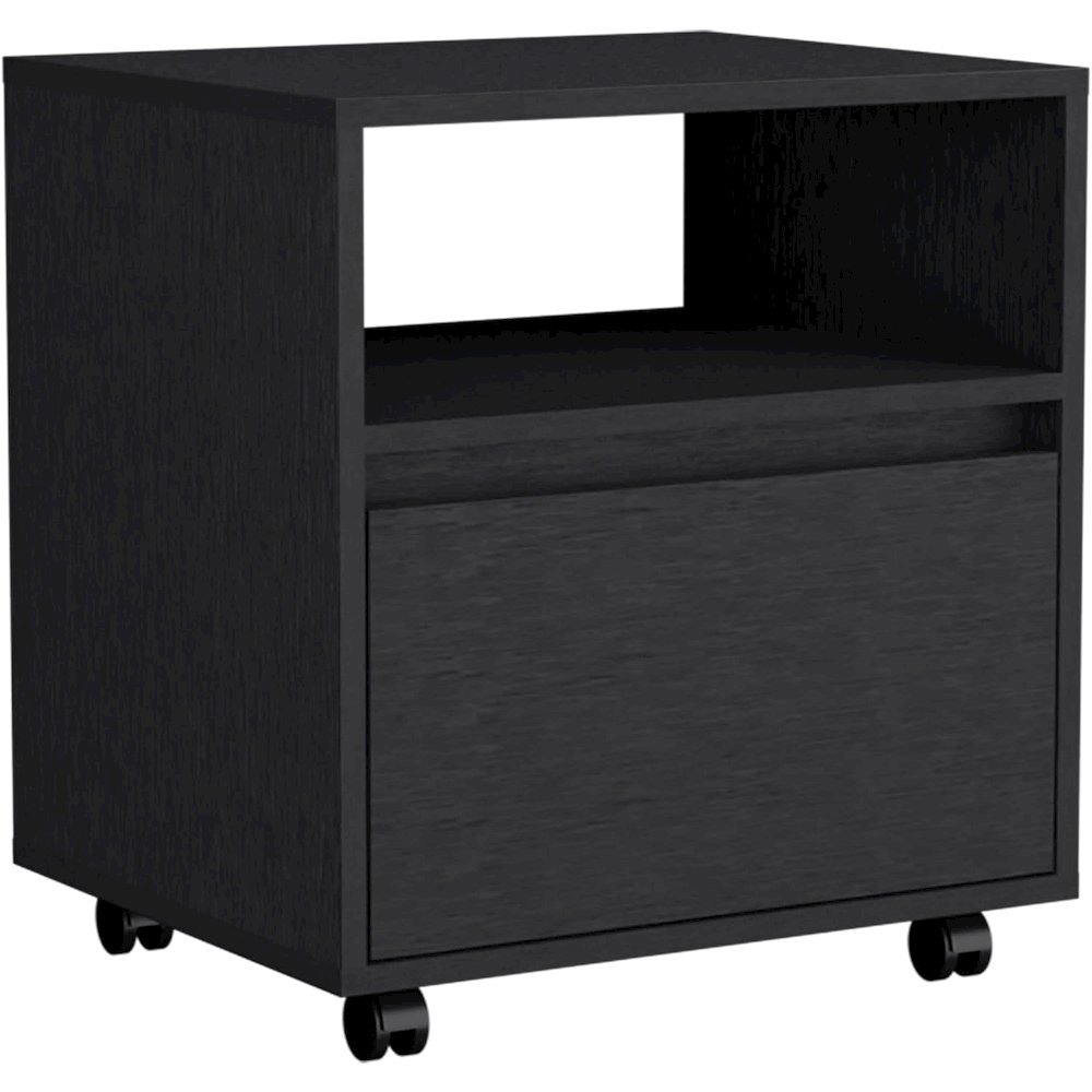 Austin Nightstand Black MDF. Picture 1