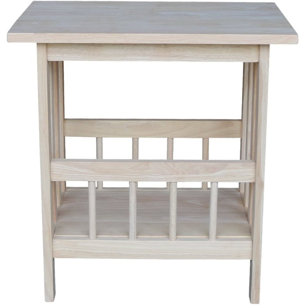 Mission Magazine End Table - 5239. Picture 7