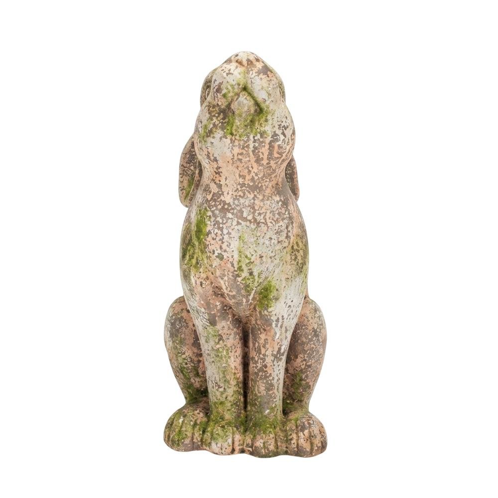 Faux Concrete Rabbit - Head Up. Picture 1