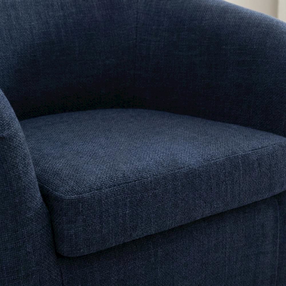 Tub Swivel Chair  - Blake Ink. Picture 3