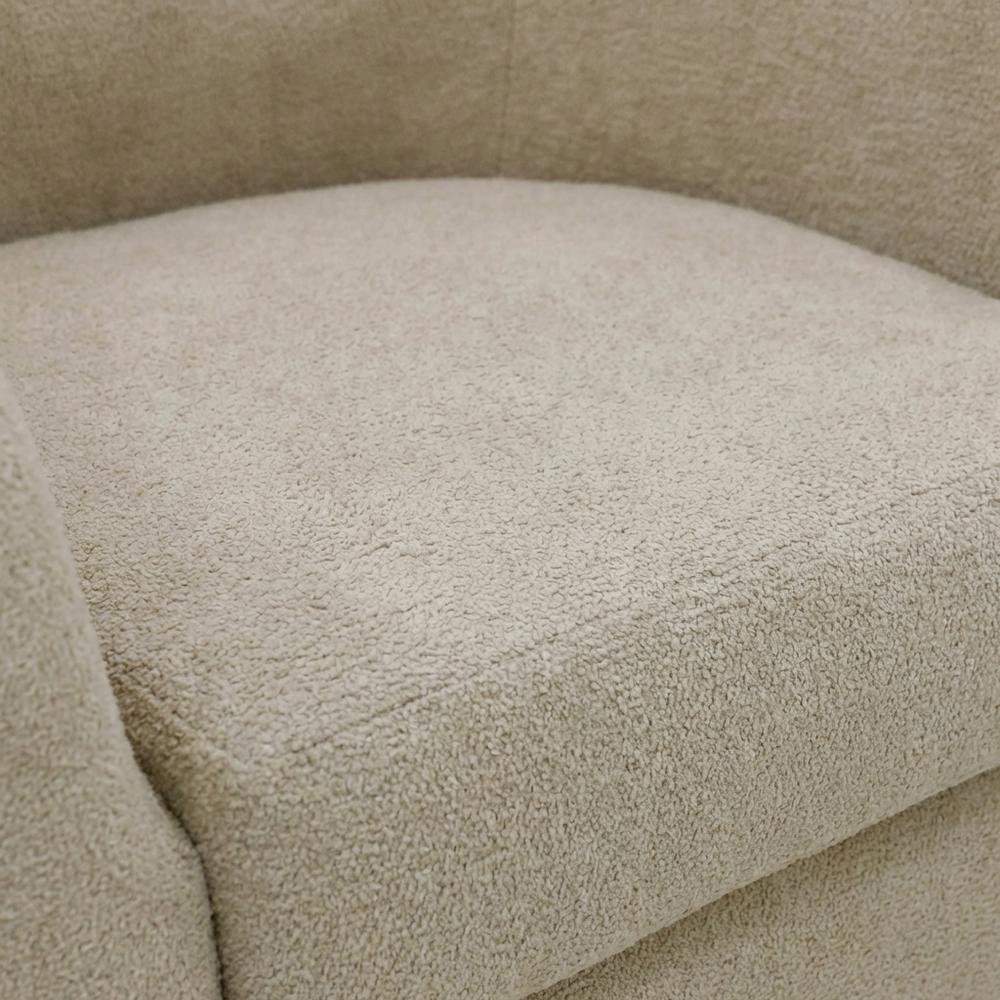 Tubs Swivel Chair  - Milo Fawn. Picture 3