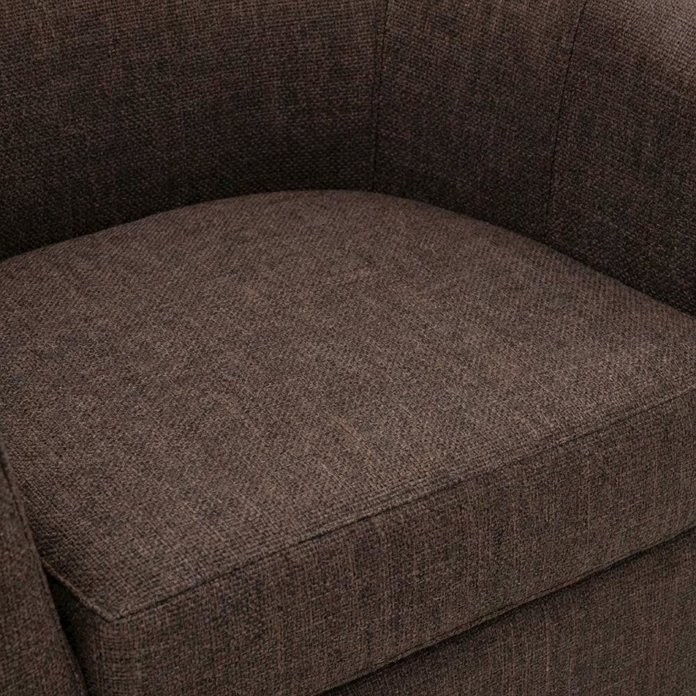 Windsor Swivel Chair  - Blake Truffle. Picture 3