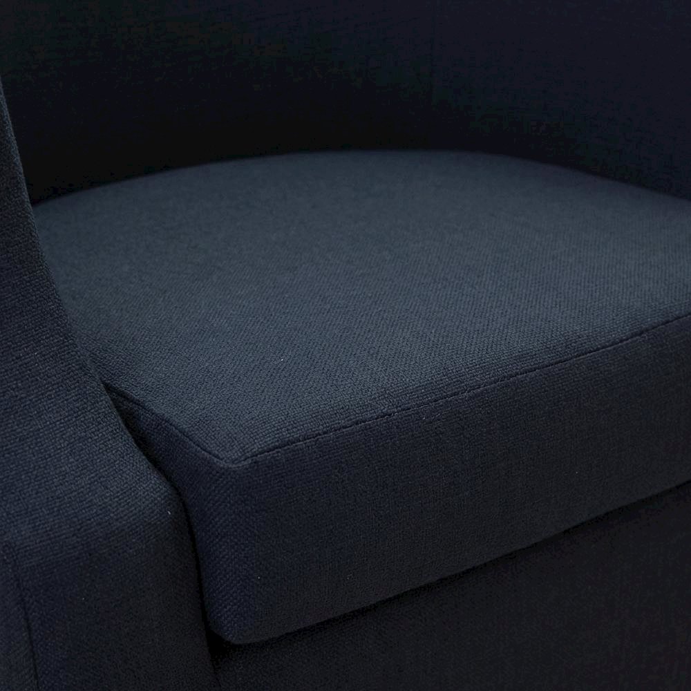 Nikole Club Chair - Klein Navy Blue. Picture 3