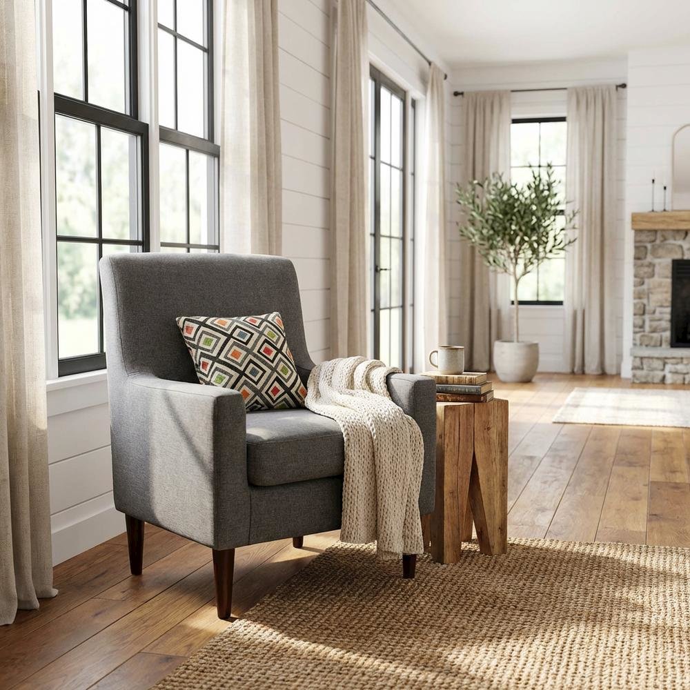 Emma Arm Chair - Quartz. Picture 2