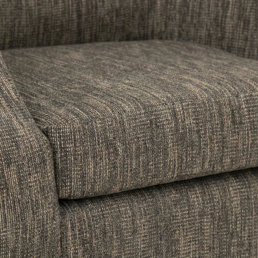 Nikole Swivel Chair  - Hampden Charcoal. Picture 3