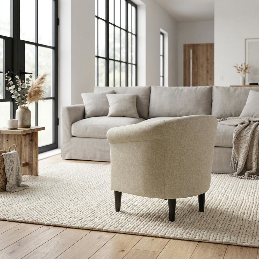 Savannah Club Chair -  Notion Creampuff. Picture 2