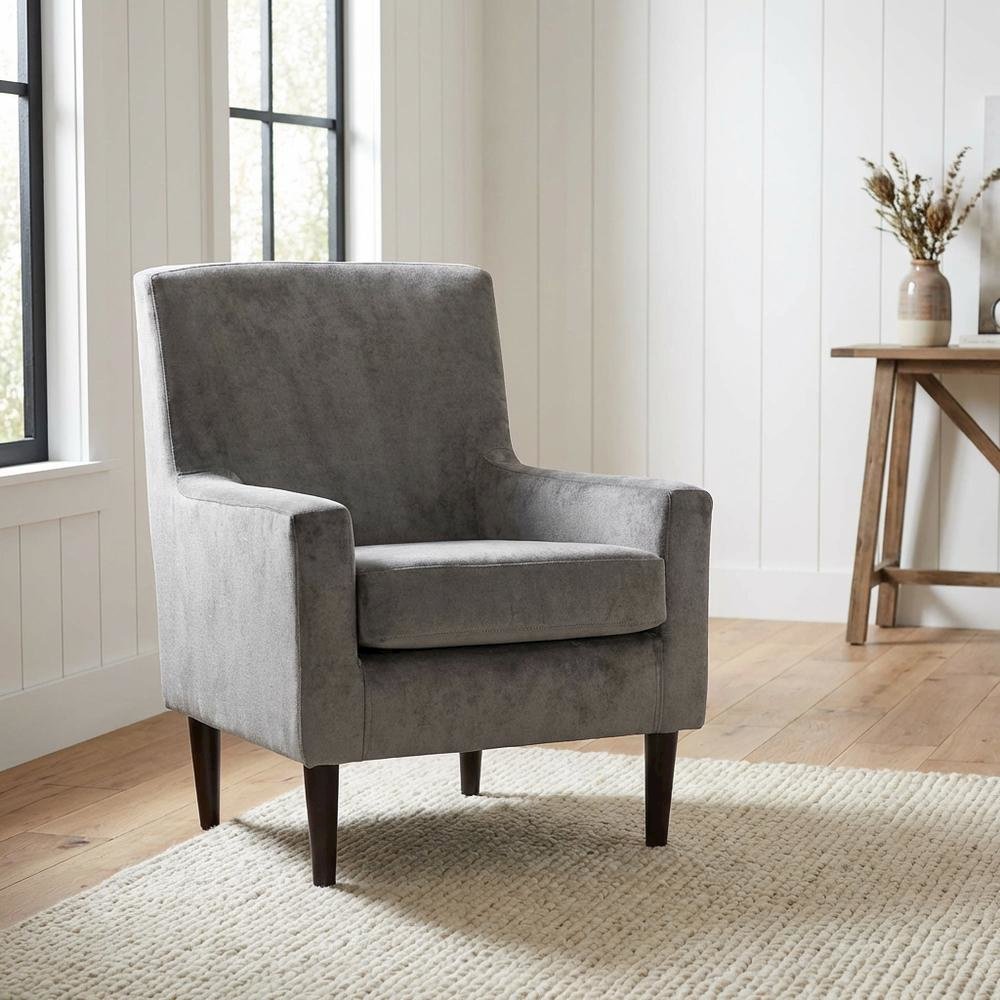 Emma Lounge Chair - Platinum Silver. Picture 2