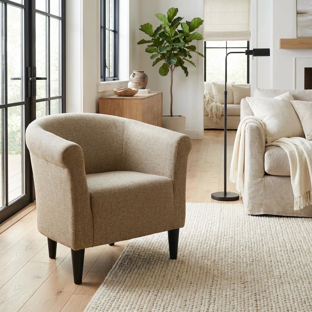 Savannah Club Chair -  Notion Light Brown. Picture 2