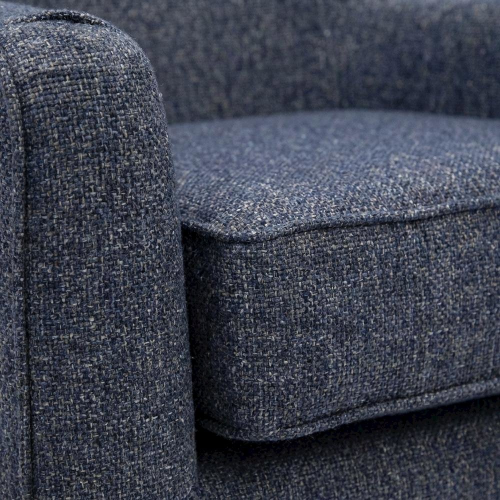 Laura Mid Century Arm Chair - Terrace Navy. Picture 3