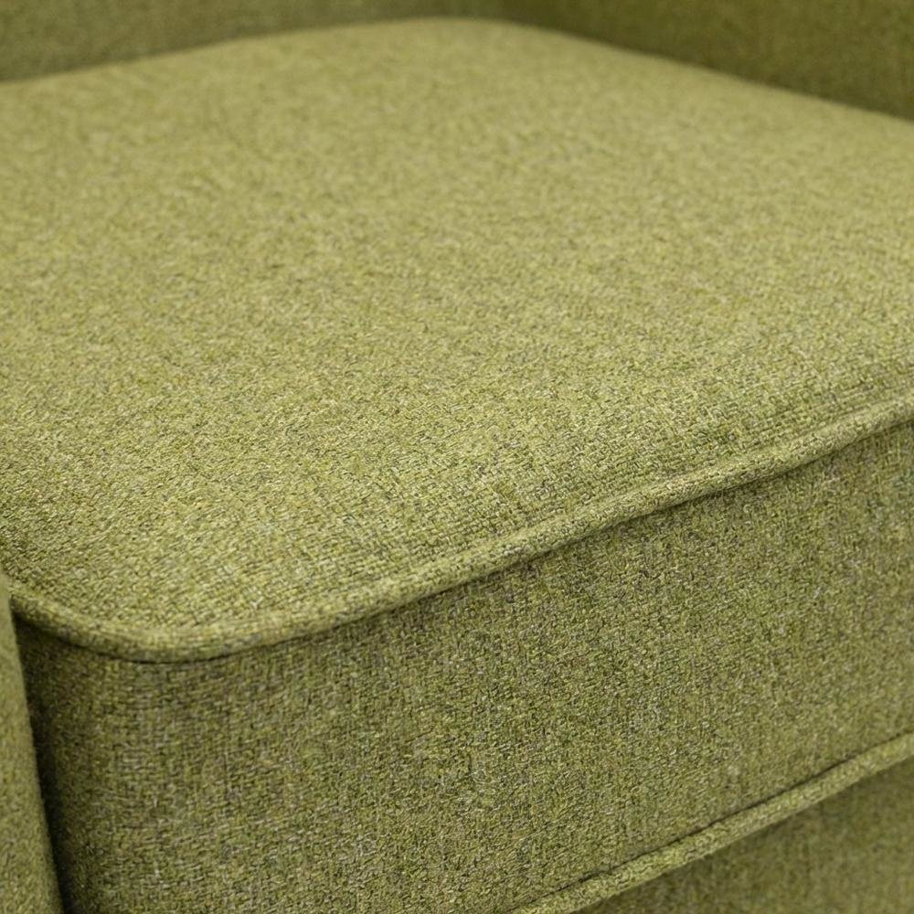 Laura Mid Century Arm Chair - Terrace Green. Picture 3