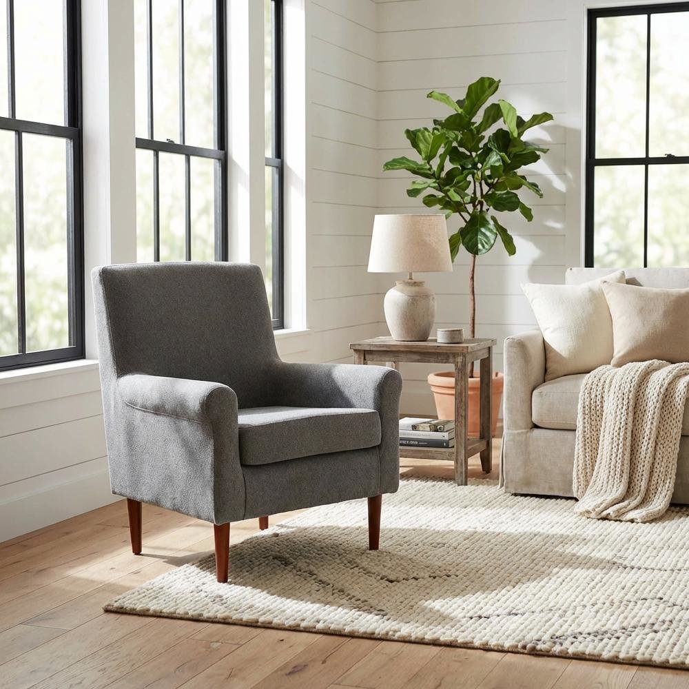 Ellis Lounge Chair  - Chloe Slate. Picture 2