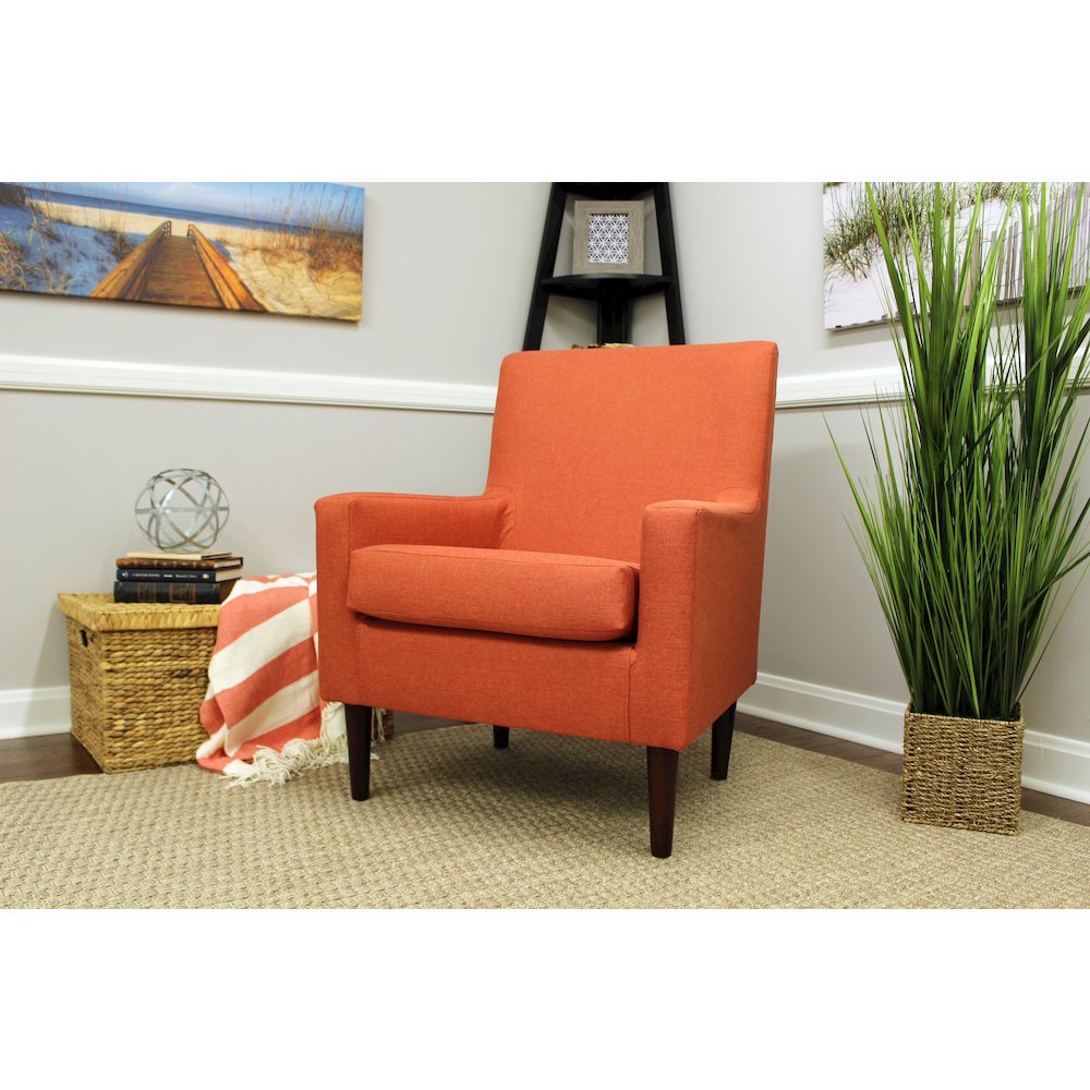 Emma Arm Chair - Mango. Picture 6