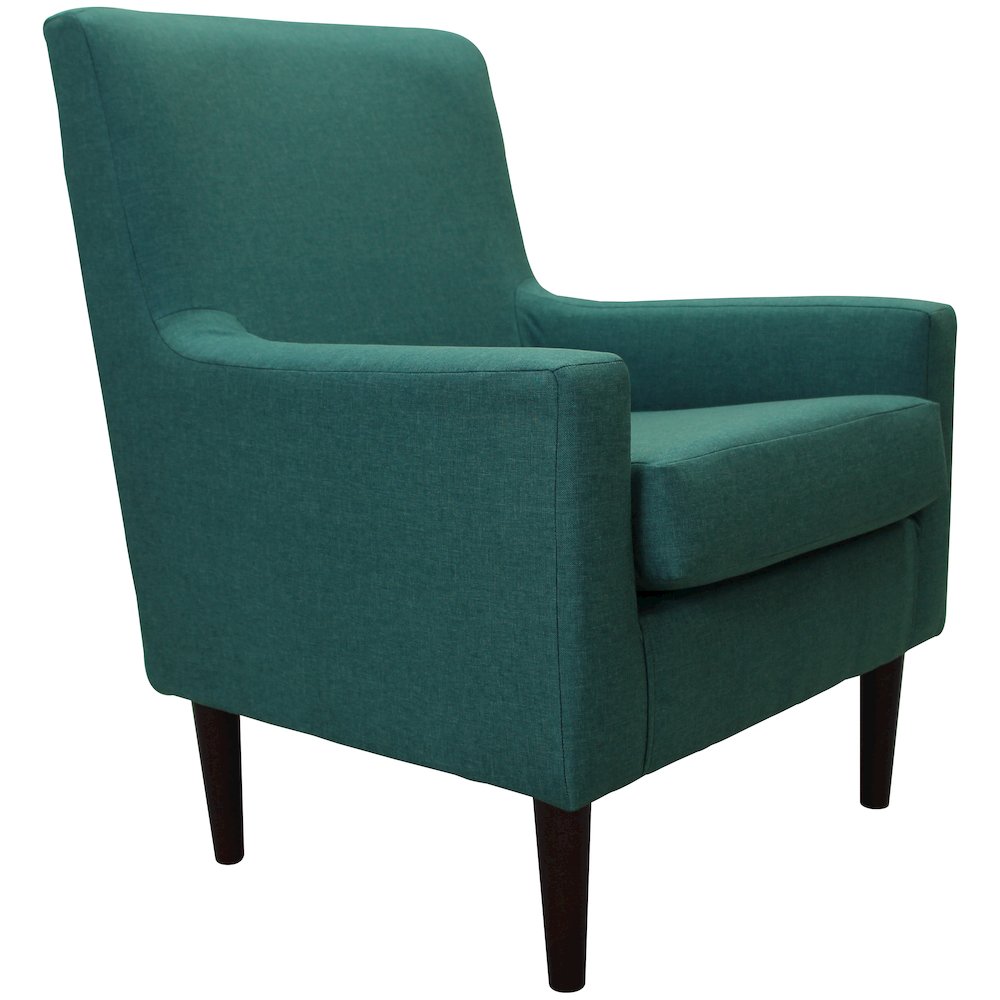 Emma Arm Chair - Caribbean Teal. Picture 1