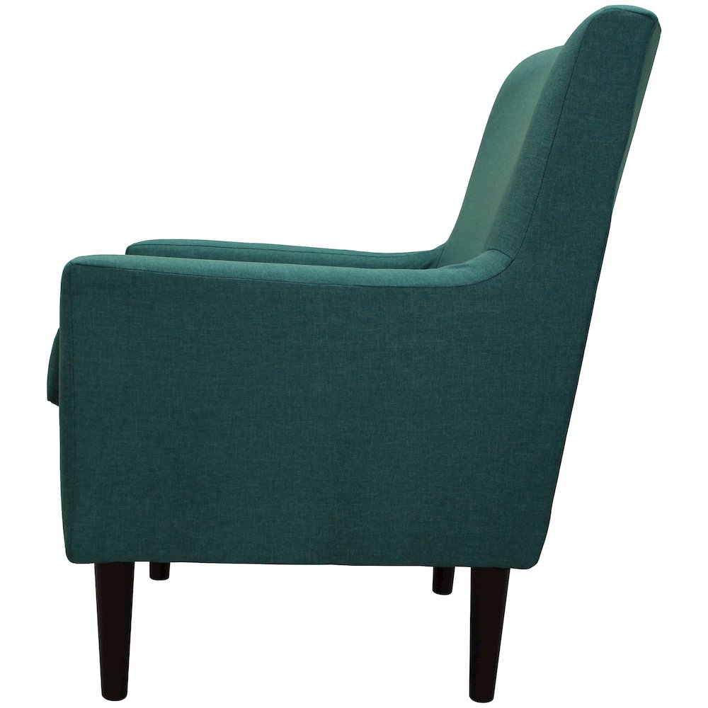 Emma Arm Chair - Caribbean Teal. Picture 5