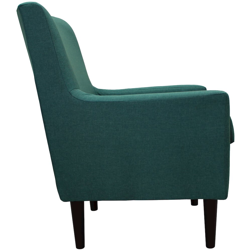 Emma Arm Chair - Caribbean Teal. Picture 6