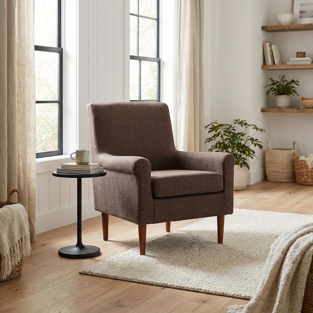 Ellis Lounge Chair  - Blake Truffle. Picture 2