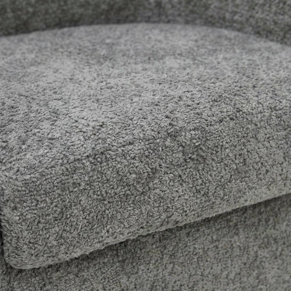 Nikole Swivel Chair  - Oslo Pewter. Picture 3