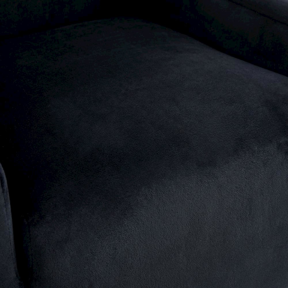 Shea Lounge Chair - Bella Black. Picture 3