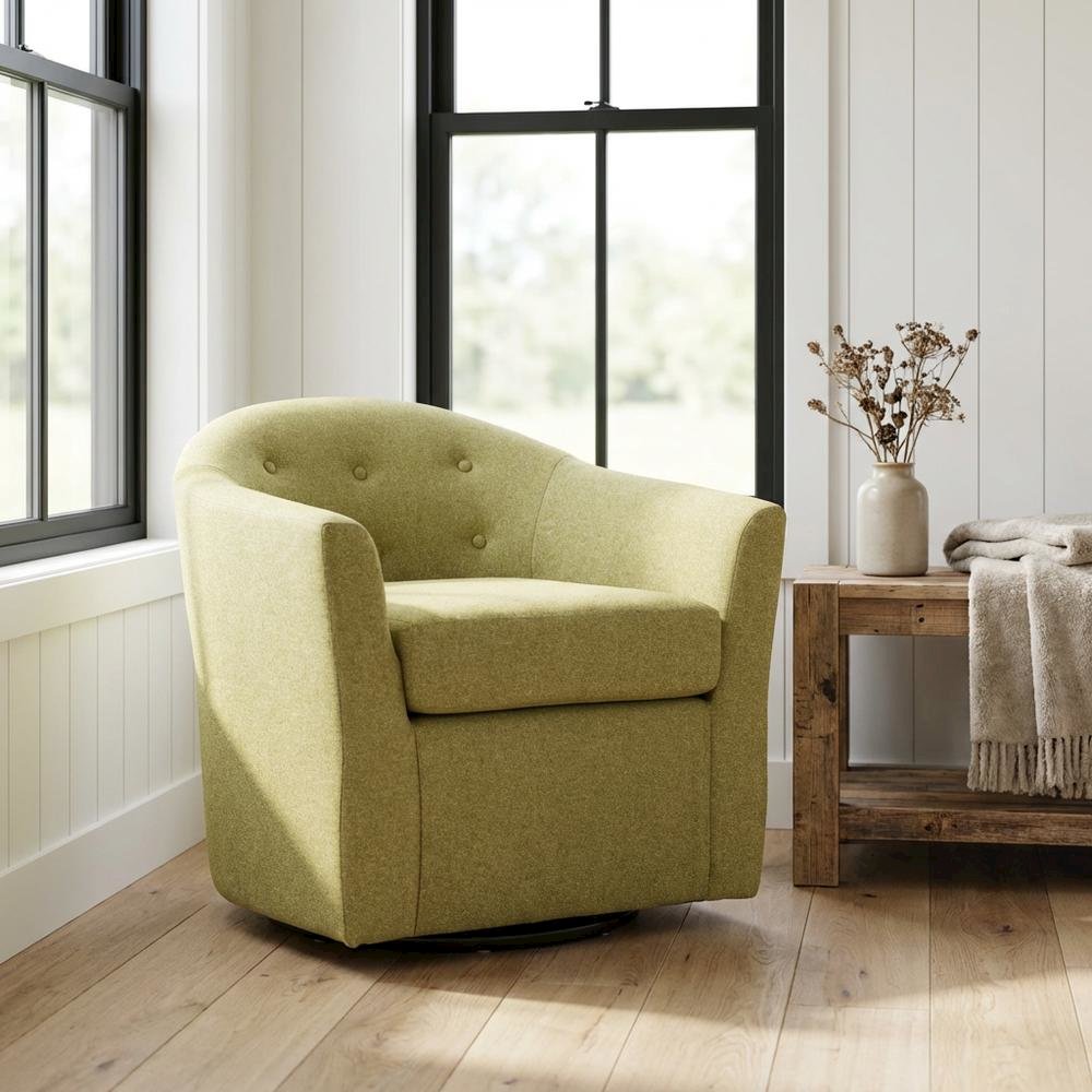 Marissa Tufted Swivel  Chair. Picture 2