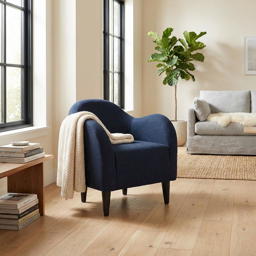 Bix Max Barrell Chair  - Blake Ink. Picture 2